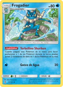 Frogadier, Luz Prohibida 23