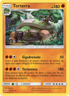 Torterra, Luz Prohibida 58