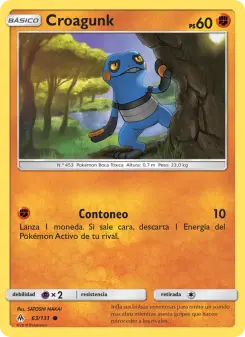 Croagunk, Luz Prohibida 63