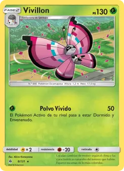 Vivillon, Luz Prohibida 8