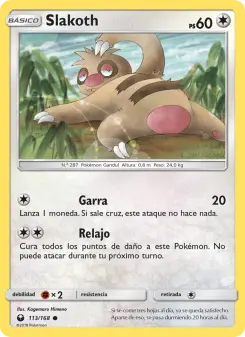 Slakoth, Tormenta Celestial 113