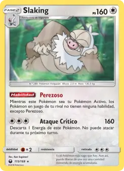 Slaking, Tormenta Celestial 115