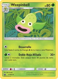 Weepinbell, Tormenta Celestial 2