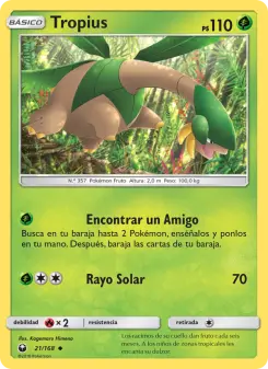 Tropius, Tormenta Celestial 21