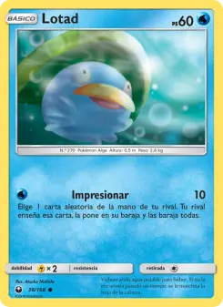 Lotad, Tormenta Celestial 36