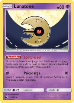 Lunatone, Tormenta Celestial 61