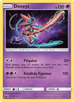 Deoxys, Tormenta Celestial 67