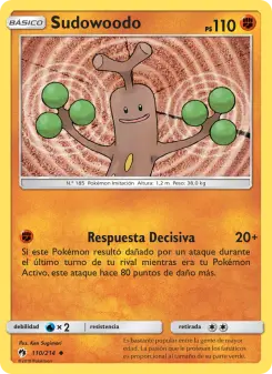 Sudowoodo, Truenos Perdidos 110