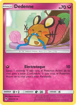 Dedenne, Truenos Perdidos 142