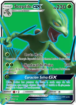 Sceptile GX, Truenos Perdidos 196