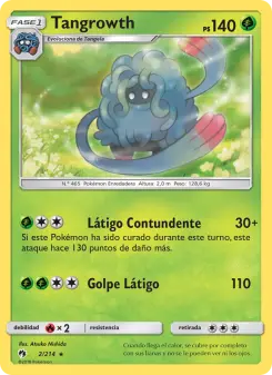 Tangrowth, Truenos Perdidos 2