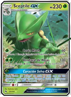 Sceptile GX, Truenos Perdidos 22