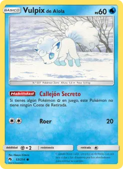 Vulpix de Alola, Truenos Perdidos 53