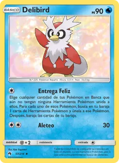 Delibird, Truenos Perdidos 57