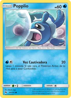 Popplio, Truenos Perdidos 64