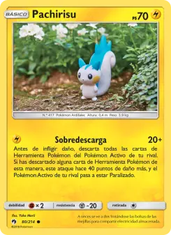 Pachirisu, Truenos Perdidos 80