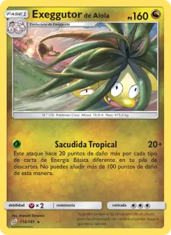 Exeggutor de Alola, Union de Aliados 114
