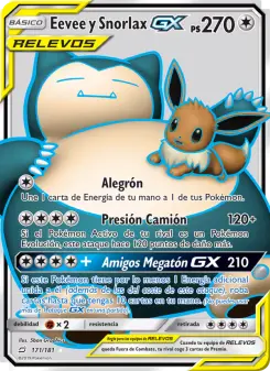 Eevee y Snorlax GX, Union de Aliados 171