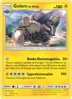 Golem de Alola, Union de Aliados 37
