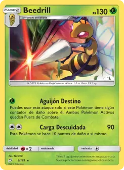 Beedrill, Union de Aliados 5