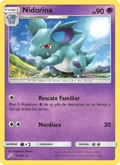 Nidorina, Union de Aliados 55
