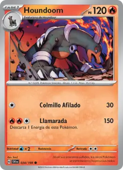 Houndoom, Escarlata y Púrpura 034