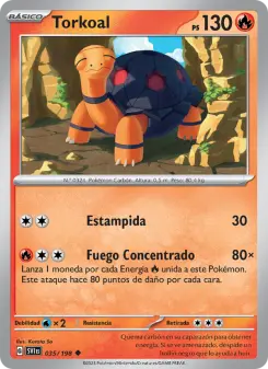 Torkoal, Escarlata y Púrpura 035