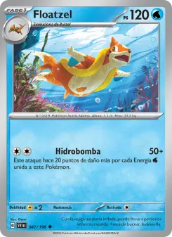 Floatzel, Escarlata y Púrpura 047