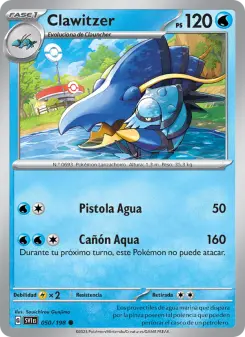Clawitzer, Escarlata y Púrpura 050