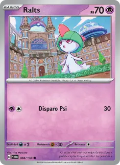 Ralts, Escarlata y Púrpura 084