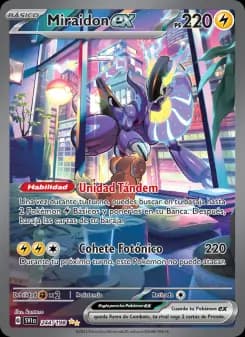 Miraidon ex, Escarlata y Púrpura 244