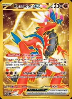 Koraidon ex, Escarlata y Púrpura 254