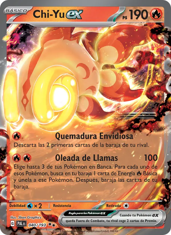 Chi-Yu ex, Evoluciones en Paldea 040