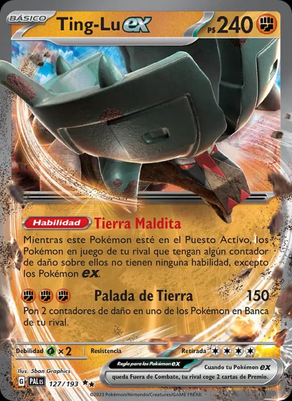 Ting-Lu ex, Evoluciones en Paldea 127