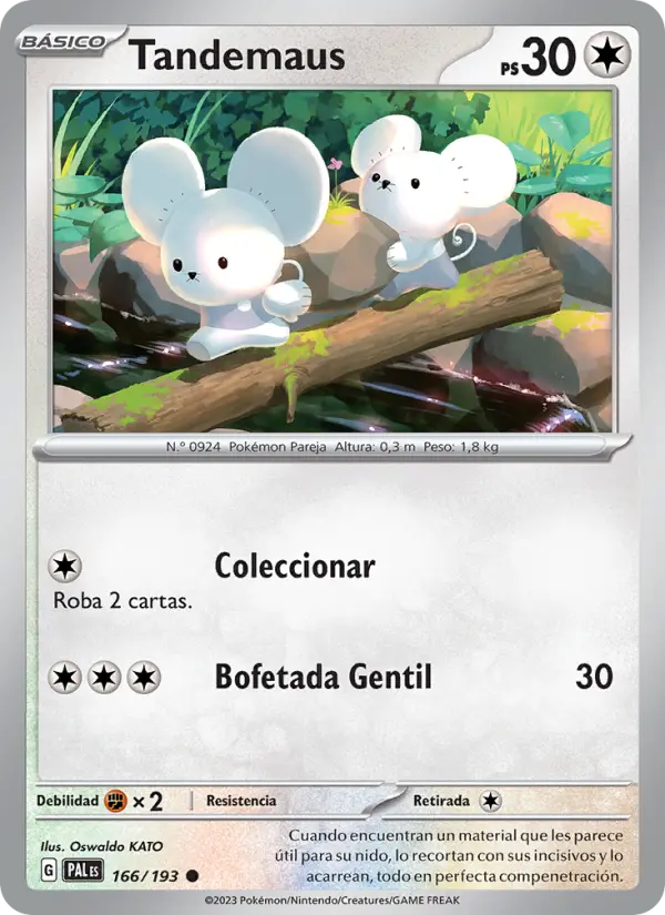 Tandemaus, Evoluciones en Paldea 166