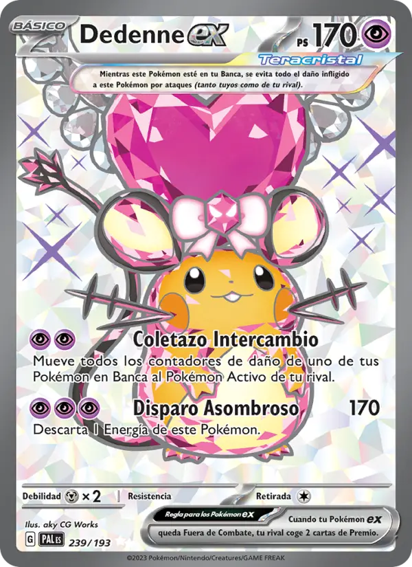 Dedenne ex, Evoluciones en Paldea 239