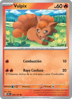 Vulpix, Llamas Obsidianas 028