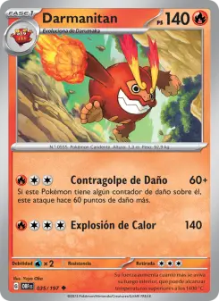 Darmanitan, Llamas Obsidianas 035