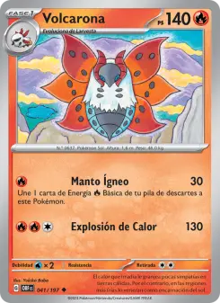 Volcarona, Llamas Obsidianas 041