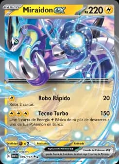 Miraidon ex, Llamas Obsidianas 079