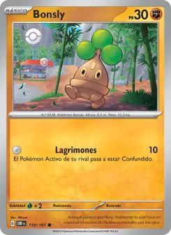 Bonsly, Llamas Obsidianas 110