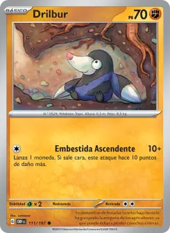 Drilbur, Llamas Obsidianas 111