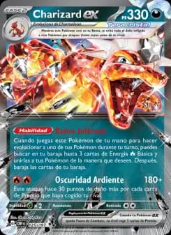 Charizard ex, Llamas Obsidianas 125