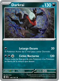 Darkrai, Llamas Obsidianas 136