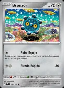 Bronzor, Llamas Obsidianas 144