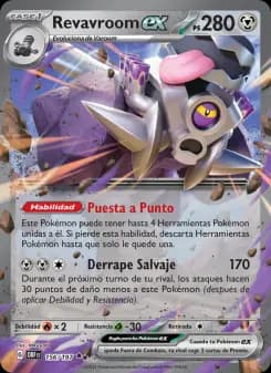 Revavroom ex, Llamas Obsidianas 156