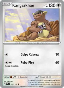 Kangaskhan, Llamas Obsidianas 165