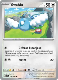 Swablu, Llamas Obsidianas 169