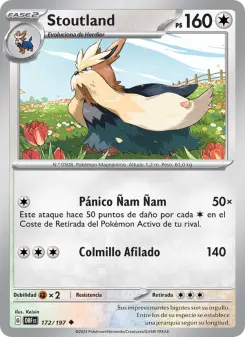 Stoutland, Llamas Obsidianas 172