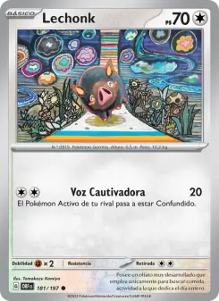 Lechonk, Llamas Obsidianas 181